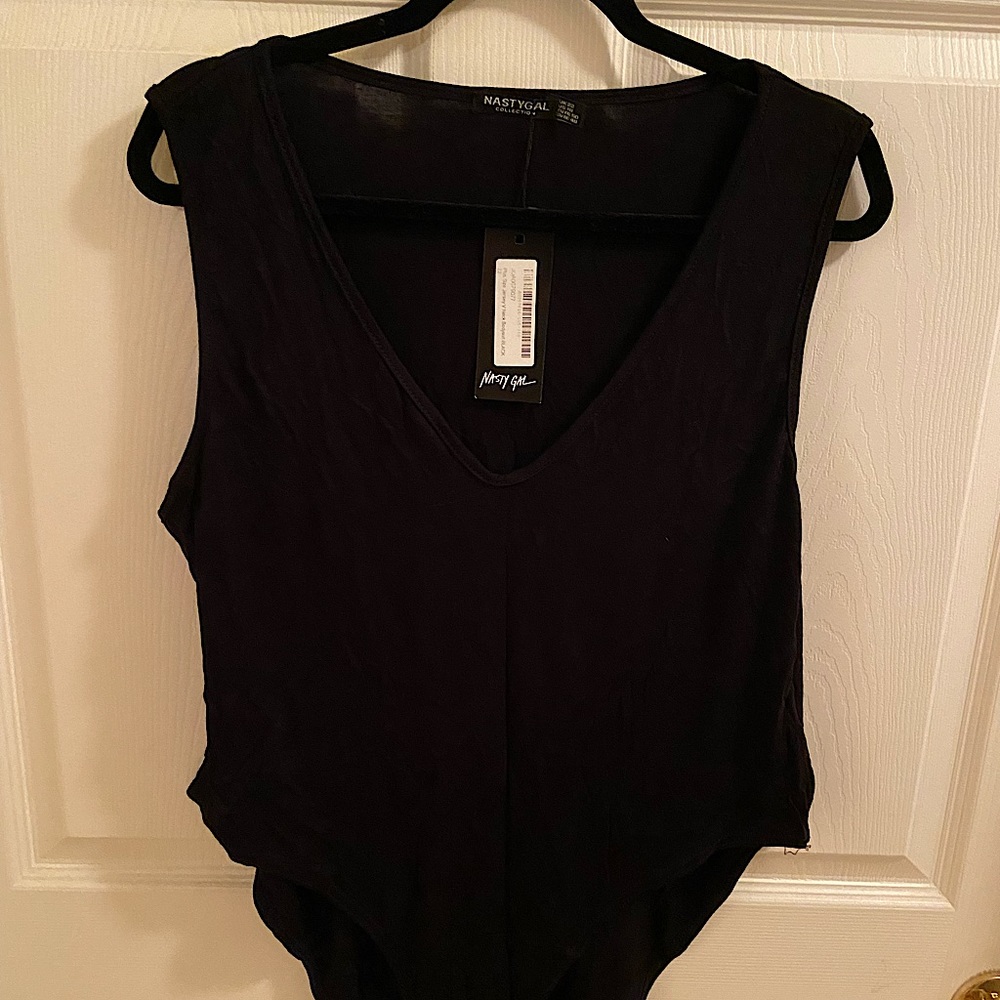 Nasty Gal V- neck bodysuit
